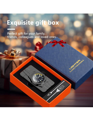 Encendedor de Plasma TIKIUKI Recargable Vintage Rojo 141g