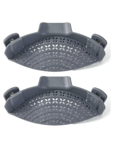 Colador de Pasta y Olla 2 Pcs Silicona Ajustable Couponhub