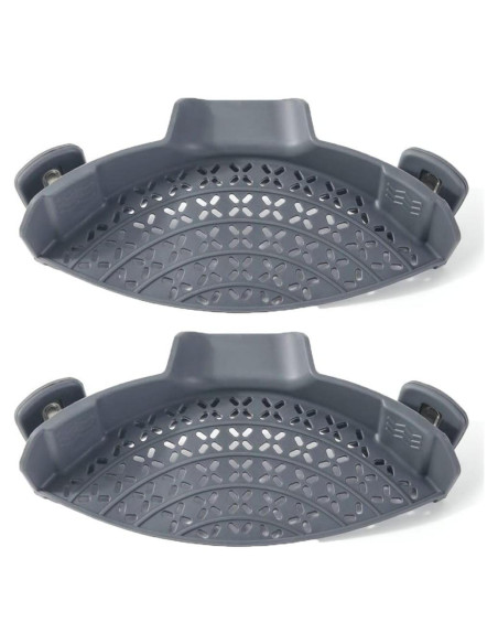 Colador de Pasta y Olla 2 Pcs Silicona Ajustable Couponhub