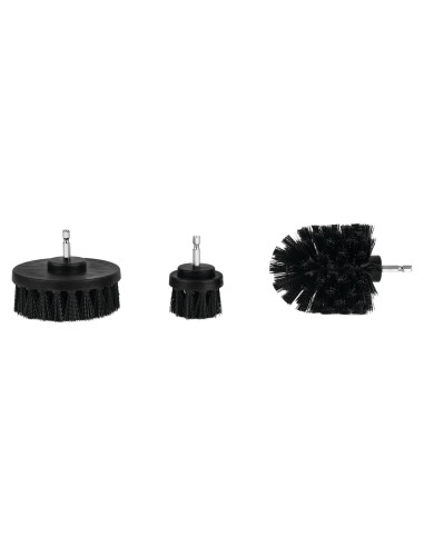 Juego de Accesorios de Cepillo de Taladro Titan 85163 - 3 Piezas