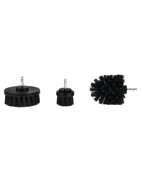 Juego de Accesorios de Cepillo de Taladro Titan 85163 - 3 Piezas