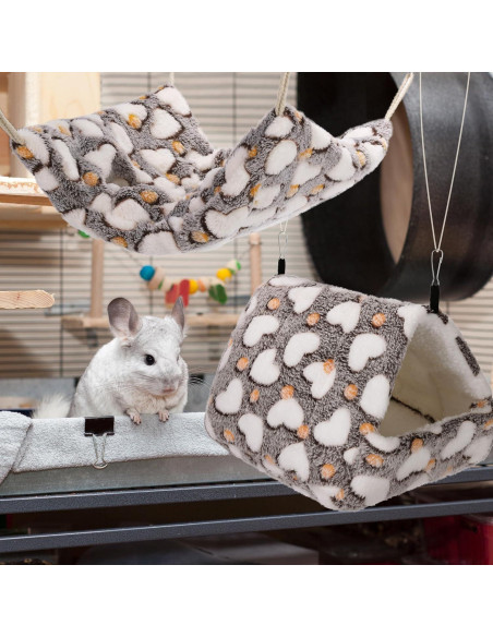 Conjunto Accesorios para Jaulas de Mascotas MCEAST 4 Piezas