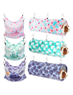 Conjunto de Hamacas Sweetude para Ratas y Hurones 6 Piezas