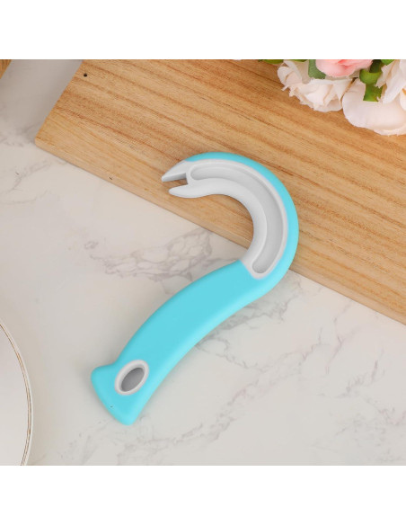 Abre Latas de Anilla BOXOB Azul Ergonomico Antideslizante