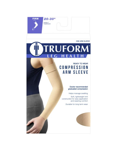 Manga de Compresión Truform 3325 20-30 mmHg Beige Pequeño