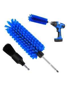 Juego de Cepillos de Taladro MIANYINGR para Ruedas y Botellas