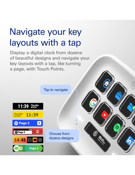 Controlador Elgato Stream Deck Neo - 8 Teclas Personalizables