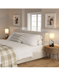 Juego de 2 Lámparas de Mesa Fenmzee con Carga USB y 3 Brillos 2