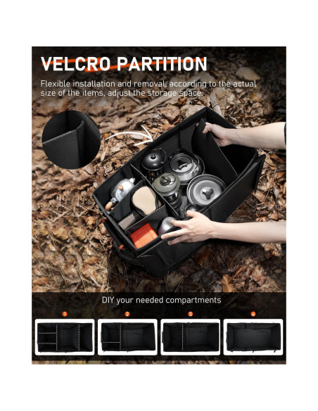 Organizador de Maletero NOVSIGHT 66L Plegable Impermeable