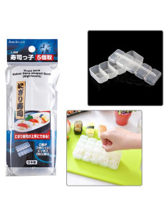 Prensa de Sushi JapanBargain 1753 para Nigiri - Molde Antiadherente