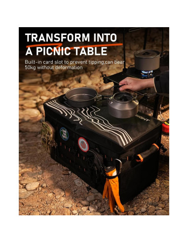 Organizador de Maletero NOVSIGHT 66L Plegable Impermeable