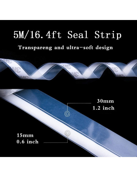 Tira de Sellado Autoadhesiva MENDANG12 5M Impermeable