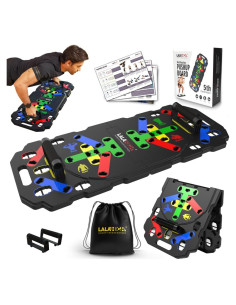 Tabla de Entrenamiento Plegable LALAHIGH para Flexiones 300kg