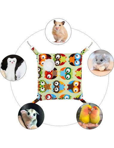 Alfombrilla Colgante para Animales Pequeños Honbay 26x23cm