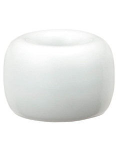 Soporte para cepillo de dientes Muji de porcelana blanca