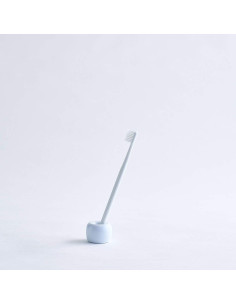 Soporte para cepillo de dientes Muji de porcelana blanca 2