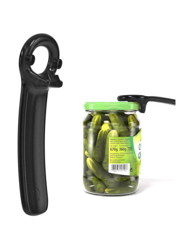 Abrebotellas Ergonomico READAEER para Manos Débiles - Negro