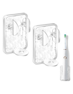 Soporte de Cepillo de Dientes Eléctrico Maffuno 2 Piezas Acrílico