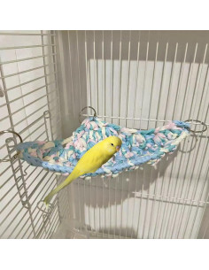 Red de Cuerda de Escalada Colorida NITCAN 30x20cm para Aves y Mascotas 2