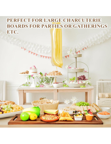 Tabla de Charcutería Plegable SHANDERBAR 84 x 30 cm Madera Acacia