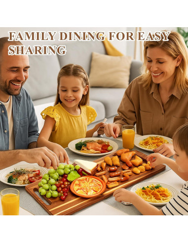 Tabla de Charcutería Plegable SHANDERBAR 84 x 30 cm Madera Acacia