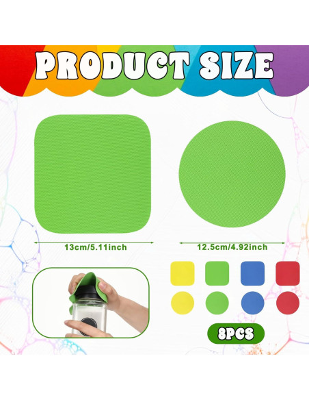 8 Piezas Agarradores de Goma Antideslizantes BOHUIZ