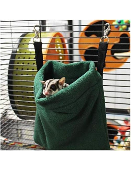 Bolsa Nido Deluxe Exotic Nutrition 20x17 cm Verde para Mascotas