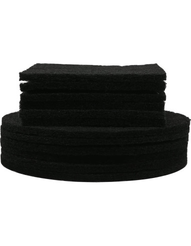 Filtros de Cubo de Compost Resinta - 12 Piezas Redondos y Cuadrados