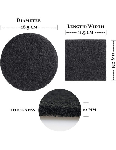 Filtros de Carbón Activado RED FACTOR 8 Pack para Compostaje