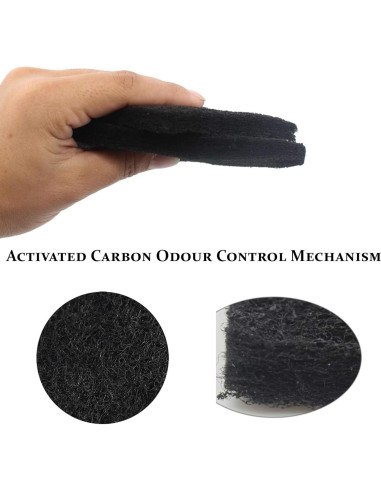 Filtros de Carbón Activado RED FACTOR 8 Pack para Compostaje