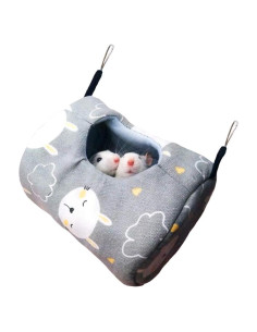 Cama Colgante para Hámster ZOOPOLR 13x13 cm Gris