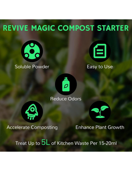 Iniciador de Compost Airthereal 1kg - Acelera Descomposición