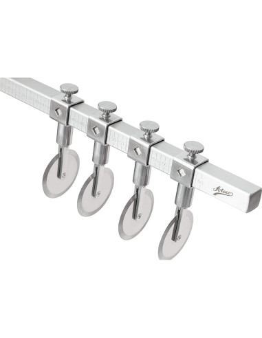 Cortador de Masa en Rueda Ateco 5.6 cm Acero Inoxidable