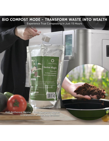 Filtros de Reemplazo Airthereal R800 para Compostador de Cocina