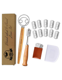 Batidor de Masa Danés EROIR 33 cm + Cuchilla 10 Cuchillas