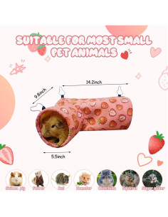 Hamaca para Mascotas Pequeñas LYART - Túnel Cueva 35.88x24.89cm 2