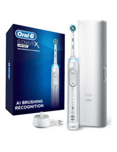 Cepillo de Dientes Eléctrico Oral-B Genius X Limitado Blanco