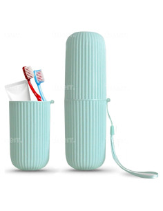 Estuche Portátil para Cepillo de Dientes Genérico Verde