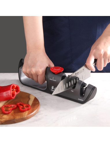 Afilador Profesional Cangshan 1026108 3 Etapas 14-24 Grados