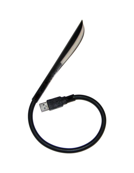 Lámpara de Lectura USB i2 Gear 14 LEDs Regulable Negra