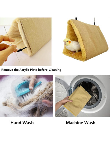 Hamaca Cálida para Aves Vehomy - Nido Invierno Periquitos