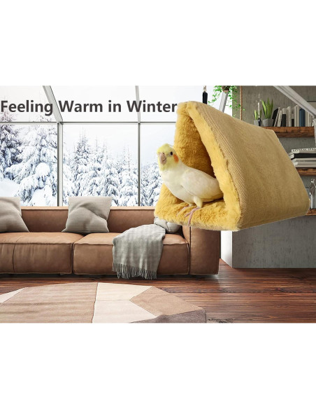 Hamaca Cálida para Aves Vehomy - Nido Invierno Periquitos