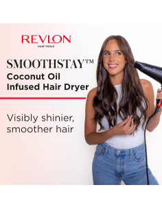 Secador de Pelo Revlon SmoothStay 1875W con Difusor y Concentrador 2