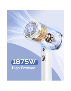 Secador de Pelo Wavytalk 1875W Iónico con Difusor Blanco 2