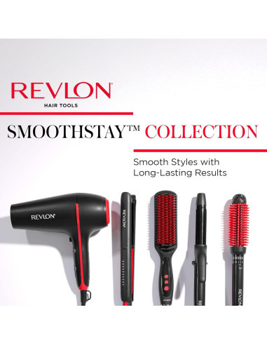 Secador de Pelo Revlon SmoothStay 1875W con Difusor y Concentrador