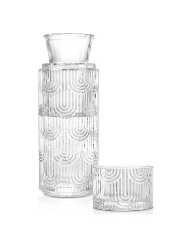 Juego de Jarra de Agua y Vaso FULGNU 638 ml con Tapa