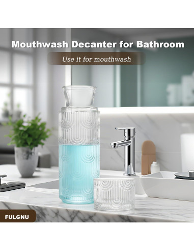 Juego de Jarra de Agua y Vaso FULGNU 638 ml con Tapa