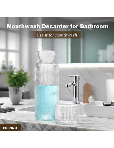 Juego de Jarra de Agua y Vaso FULGNU 638 ml con Tapa