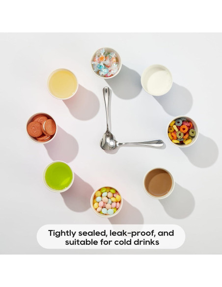 Vasos de Papel Desechables JOLLY PARTY 3oz Rayas - 300 Unidades