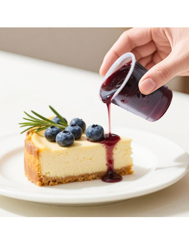 Paquete de 600 Vasos de Plástico Transparentes 3 oz SIUQ